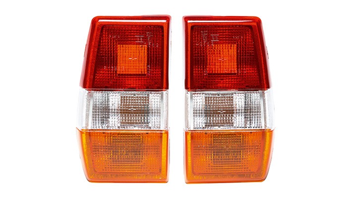Rear Lens & Backing Red/White/Amber