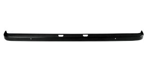 Black Rear Bumper 2 Number Plate Holes